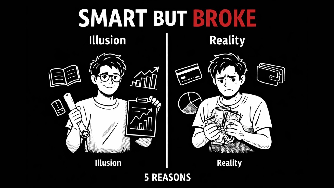 Why Smart People Stay Broke (5 Hard Truths)