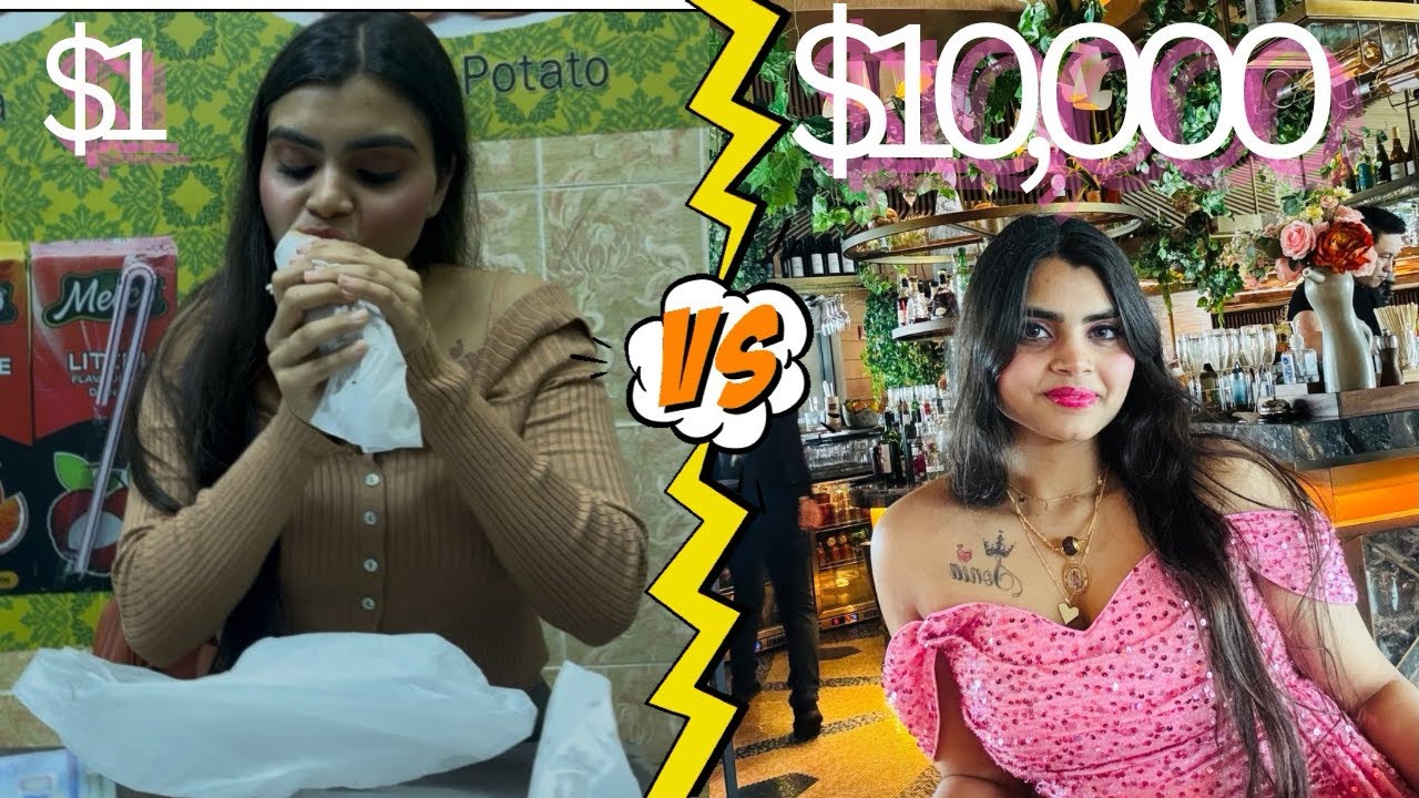 $1 vs $10,000 Food in Dubai - Insane Luxury
