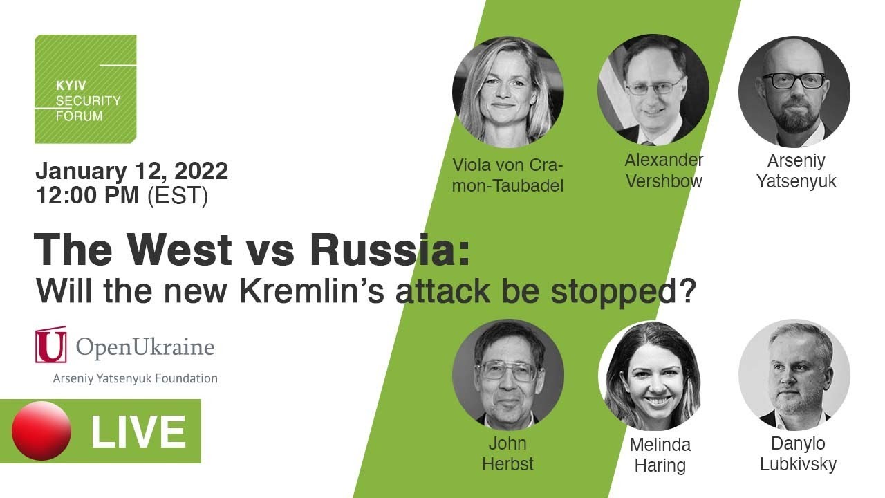 🔴 KSF Online Discussion #webksf: The West vs Russia: Will the new Kremlin&rsquo;s attack be stopped?