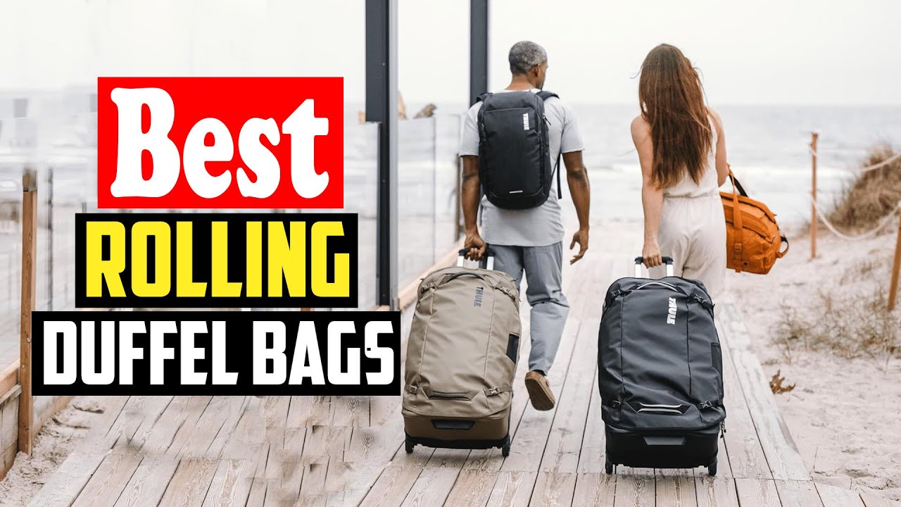✅Top 10 Best Rolling Duffel Bags For Easy Traveling in 2026