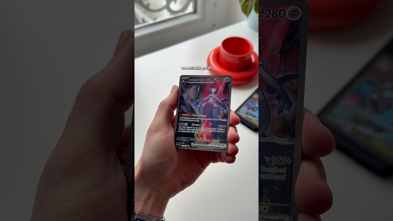 I pulled Team Rockets Mewtwo