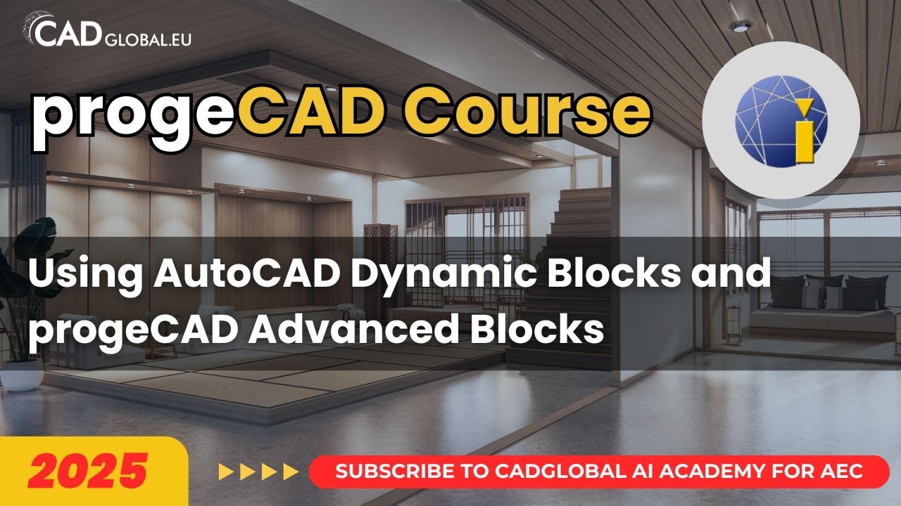 📚Создание динамических блоков AutoCAD в progeCAD 2025 &mdash; Расширенные возможности работы с блоками