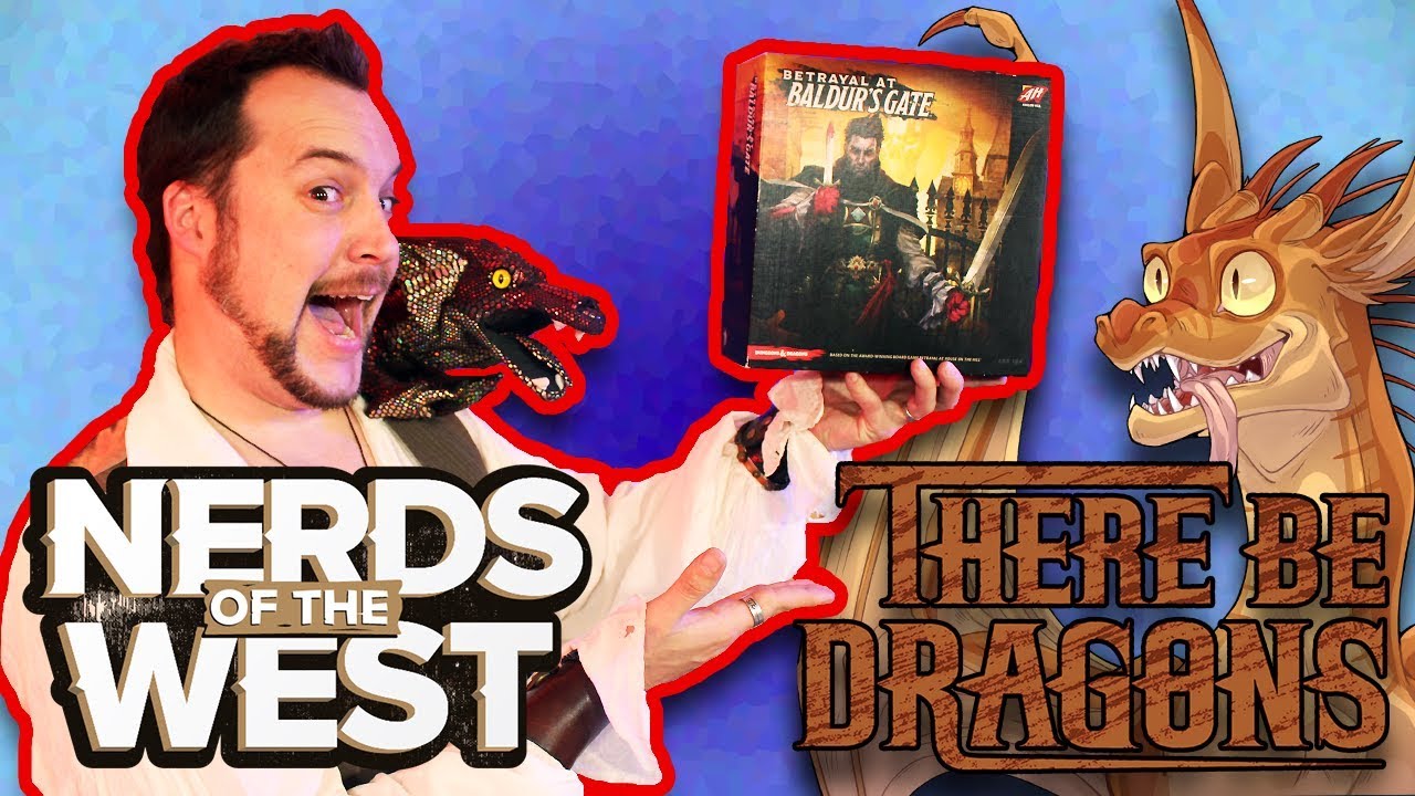 Betrayal at Baldur's Gate w/ There be Dragons | Board Game Playthrough