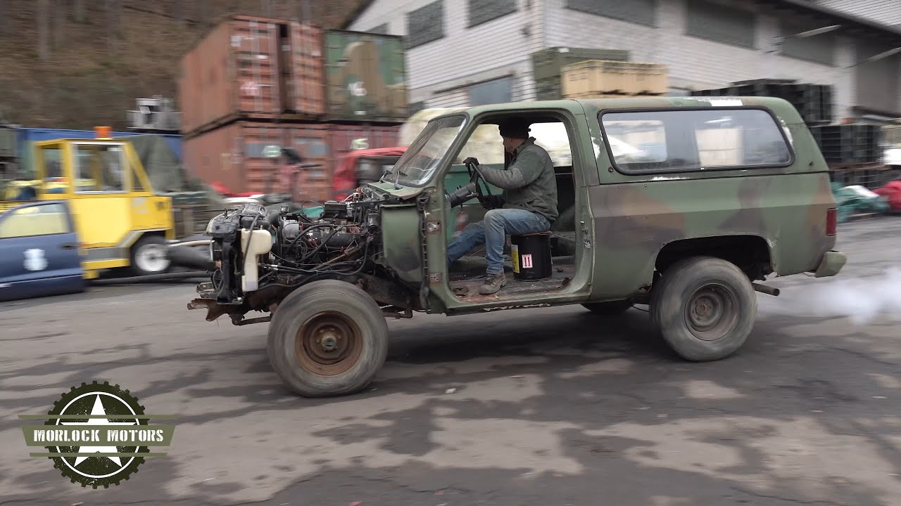 Morlock Motors - Erste Arbeiten am Chevy Blazer der US-Army - Teil 1/2
