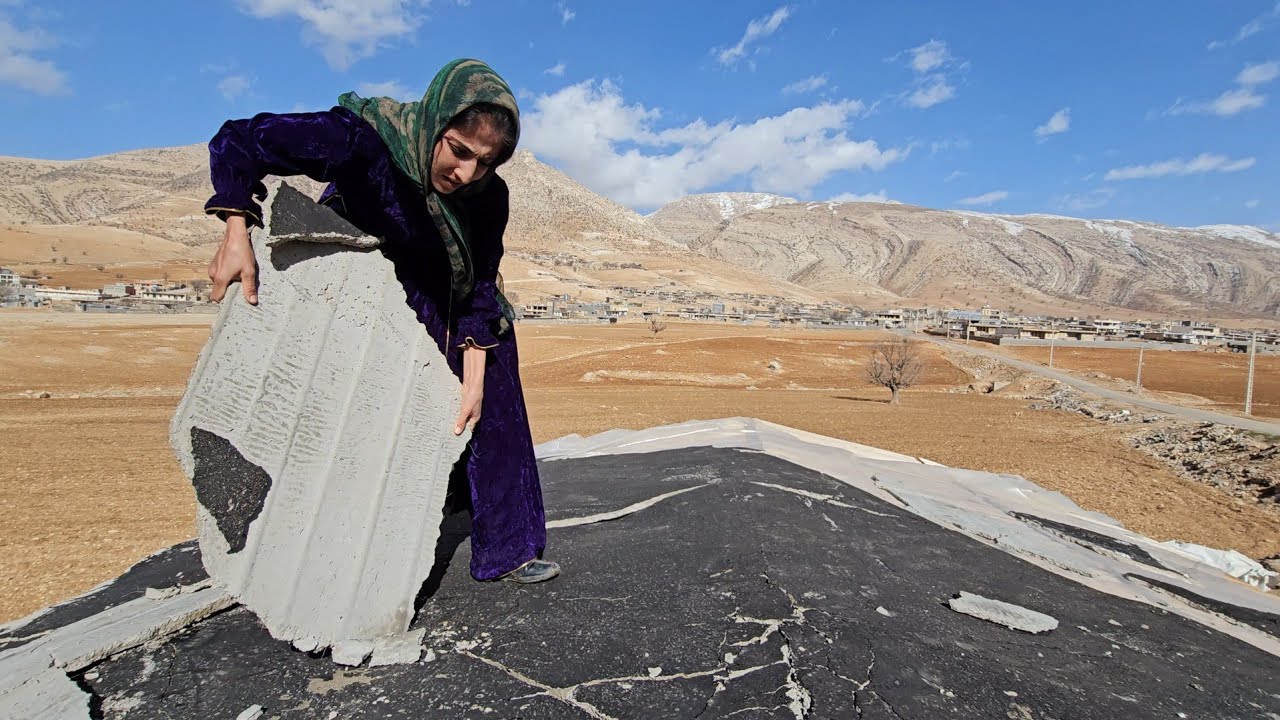 A Peaceful Day in the Mountains | Nomadic Life with Shokat and Her Children
