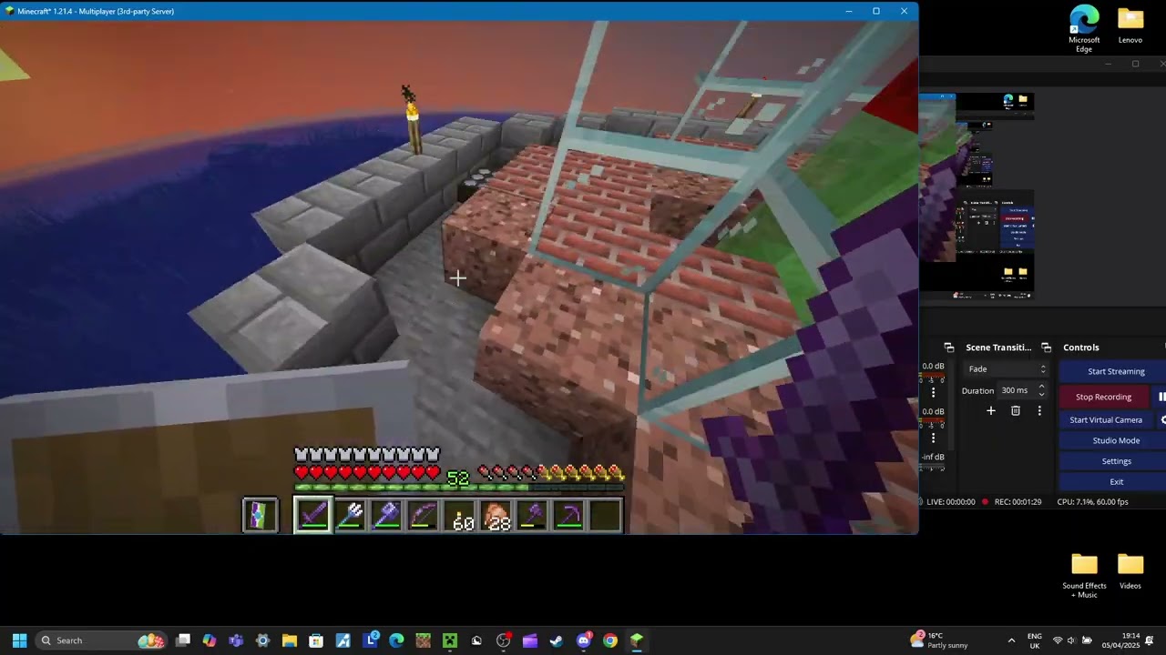 Tour of my old minecraft house before i move out
