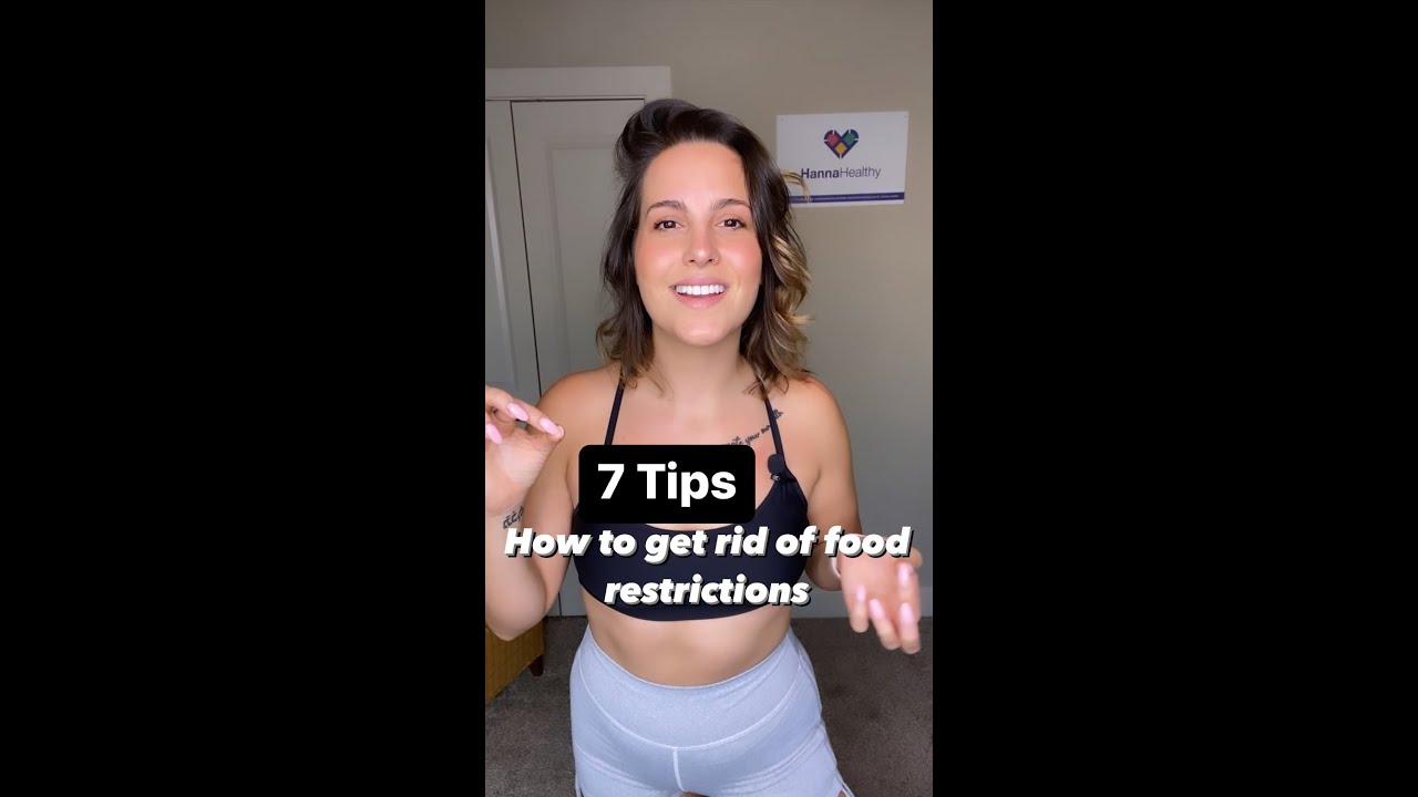 7 Tips | How to get rid of food restriction?