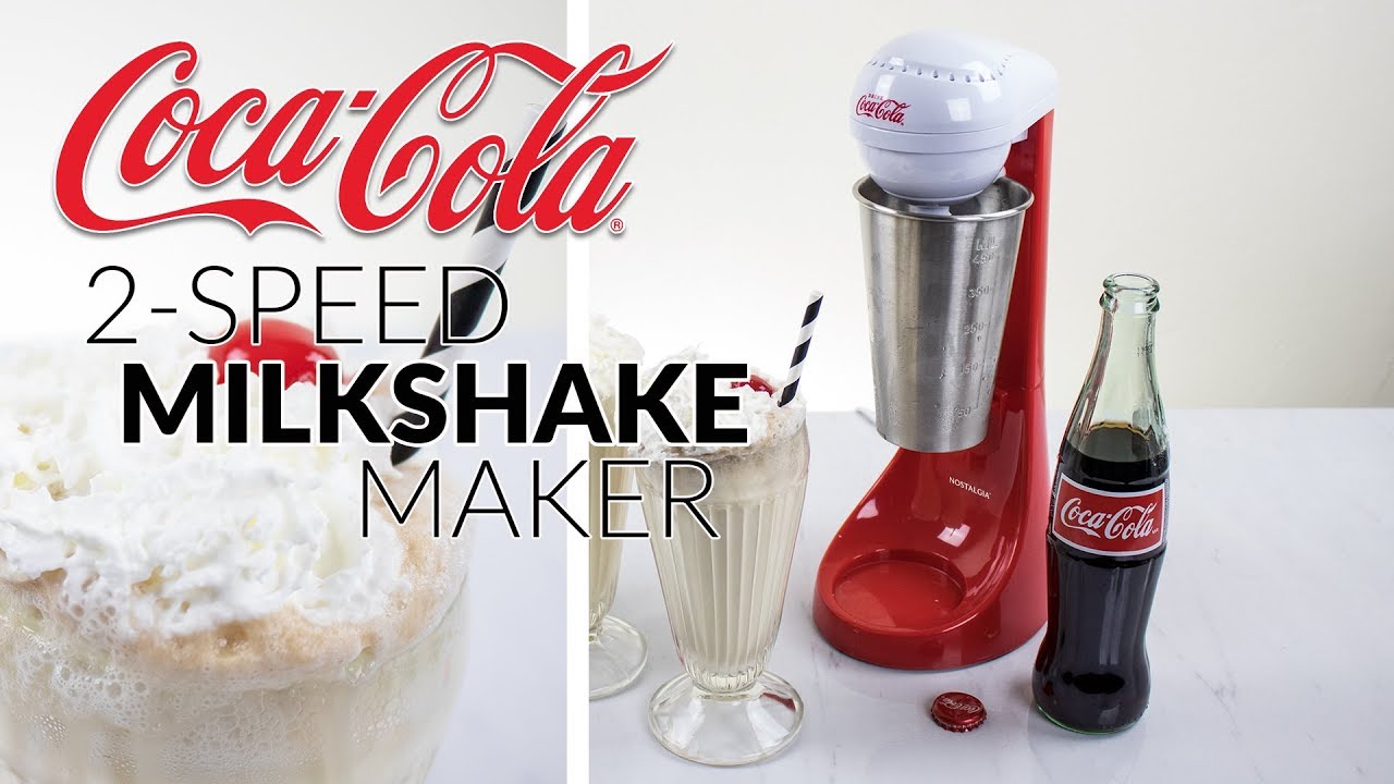 MLKS100COKE | Coca-Cola 2-Speed Milkshake Maker