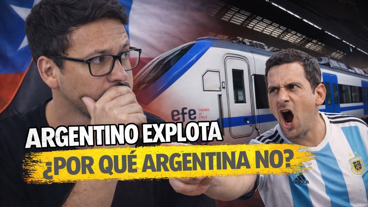 ARGENTINO EXPLOTA AL VER LO AVANZADO QUE ESTÁ CHILE “¿POR QUÉ ARGENTINA NO