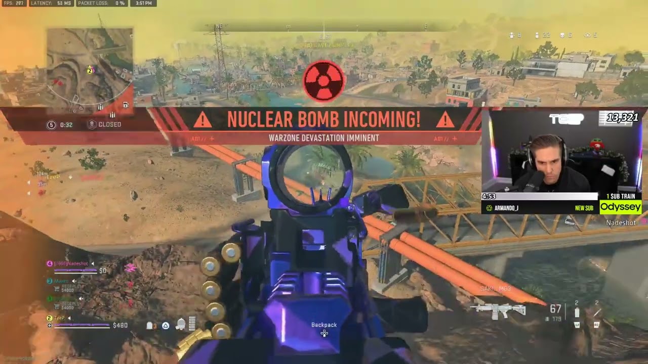 TEEP GETS HIS NUKE NINJA DEFUSED IN WARZONE 2😳