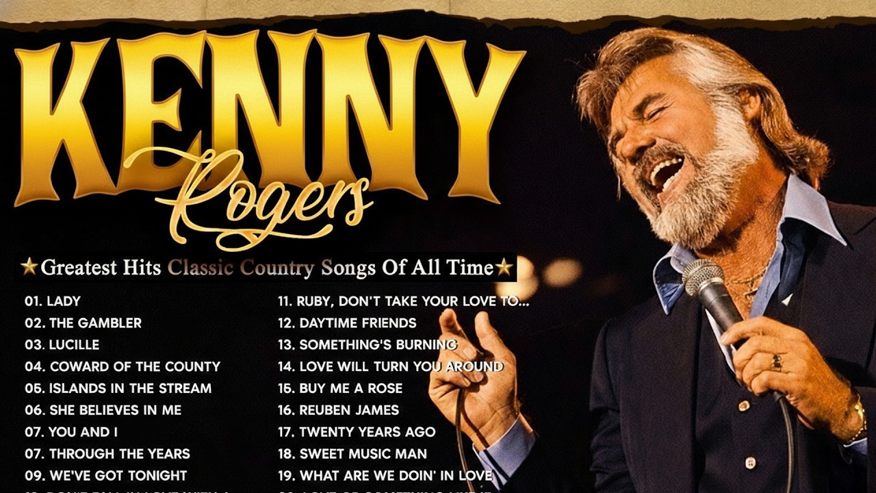 Kenny Rogers Playlist All Songs  - Kenny Rogers Greatest Hits 🤠Top 10 Best Songs Of Kenny Rogers