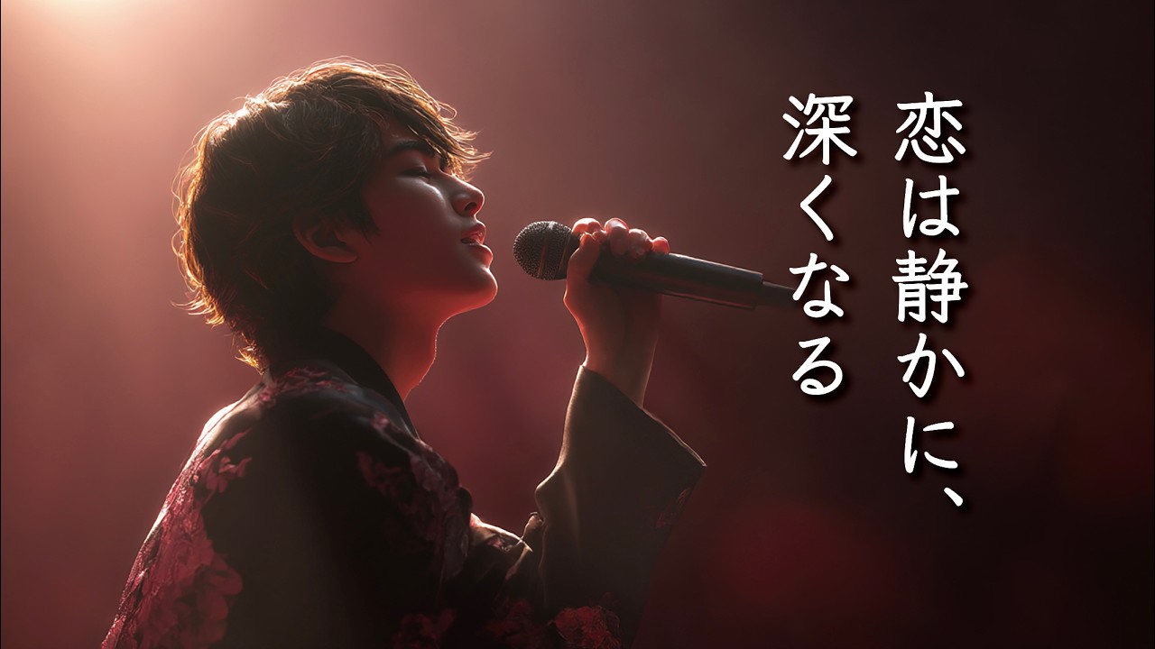 日本の演歌は美しいシリーズ第三弾「恋は静かに､深くなる」