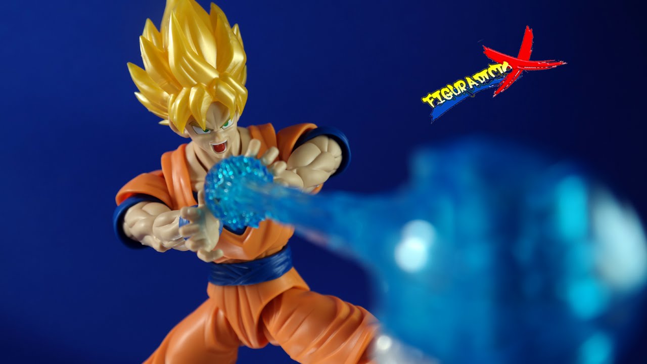 Review Super Saiyan Son Goku Figure-rise Standard Model Kit Action Figure Bandai Revision Español