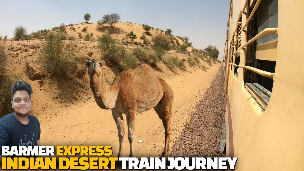 Desert Express | Indian desert train journey | Crossing Thar desert | Incredible India