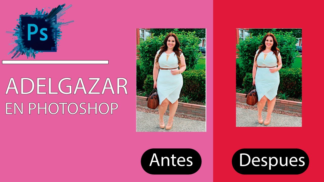 &iquest;Como Adelgazar Cuerpos en Adobe Photoshop? | F&aacute;cil y Rapido|Filtro Licuar