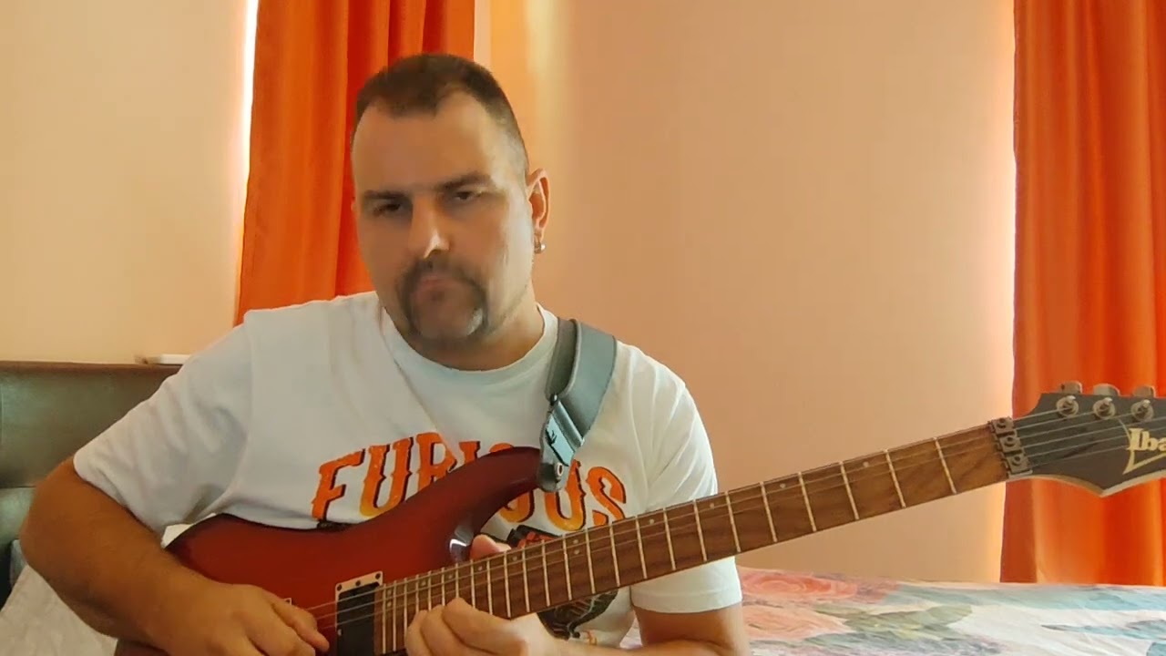 Lick Of The Day with (Arthur) - Europe - Open Your Heart - Solo - by Kee Marcello - guitar lesson