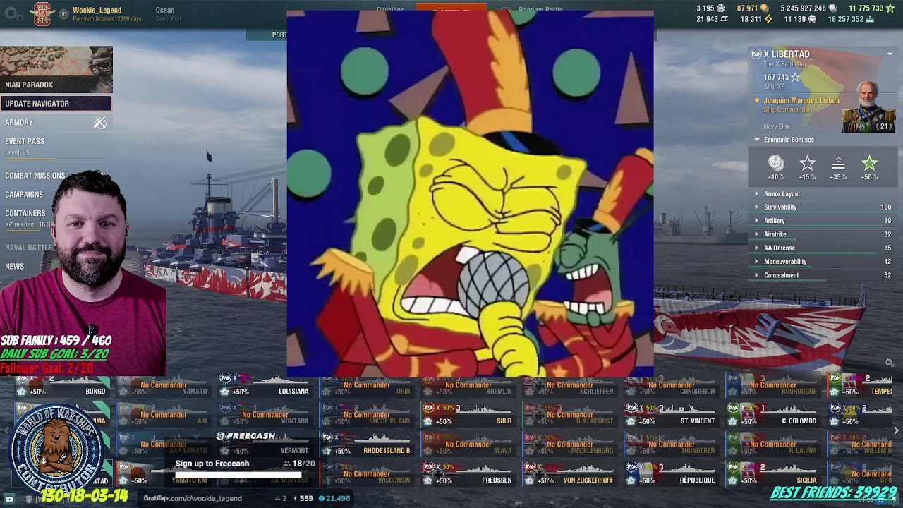 #2 World of Warships Streamer  #Smackin !yt !TikTok #Tangia !GPORTAL #Kick