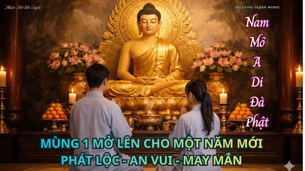 NAM MÔ A DI ĐÀ PHẬT | Mùng 1 Mở Lên Cho Một Năm Bình An, Hạnh Phúc Tràn Đầy | Art.Văn Tuyển #music