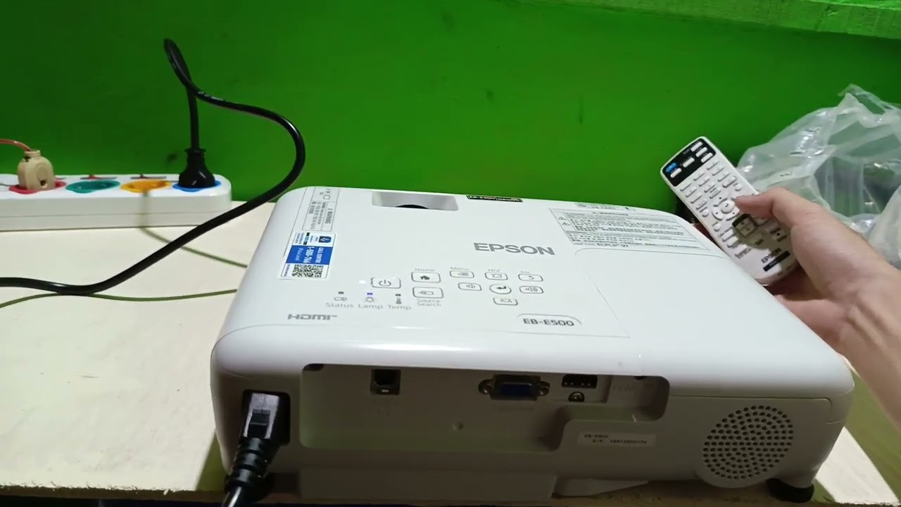 Proyektor Multimedia ~ Epson EB-E500 ~ Multimedia Projector