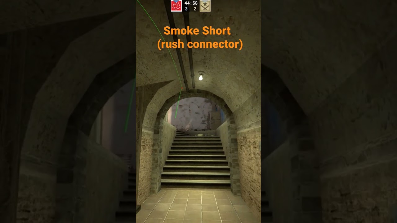 CS:GO Mirage Tips and Tricks: The Most Effective Short Smoke for Connector Rushes 