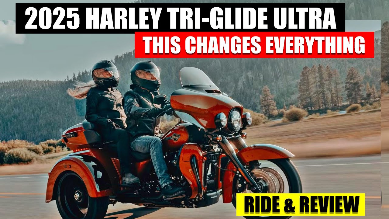 Я НЕ ожидал такого сегодня! Harley Davidson Tri-Glide Ultra 2025 года | Обзор и поездка