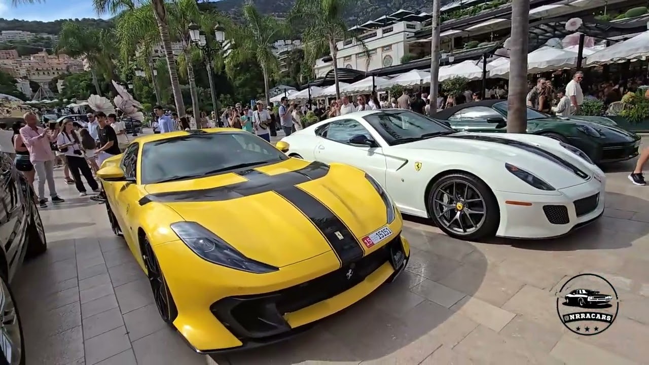 You Won’t Believe These Ferraris Driving Through Monaco 🤯 | F40 to SP3