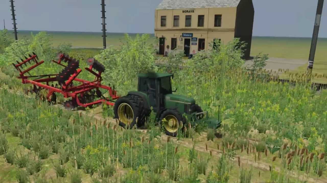 Landwirtschafts Simulator 2011 | Morava map - road test