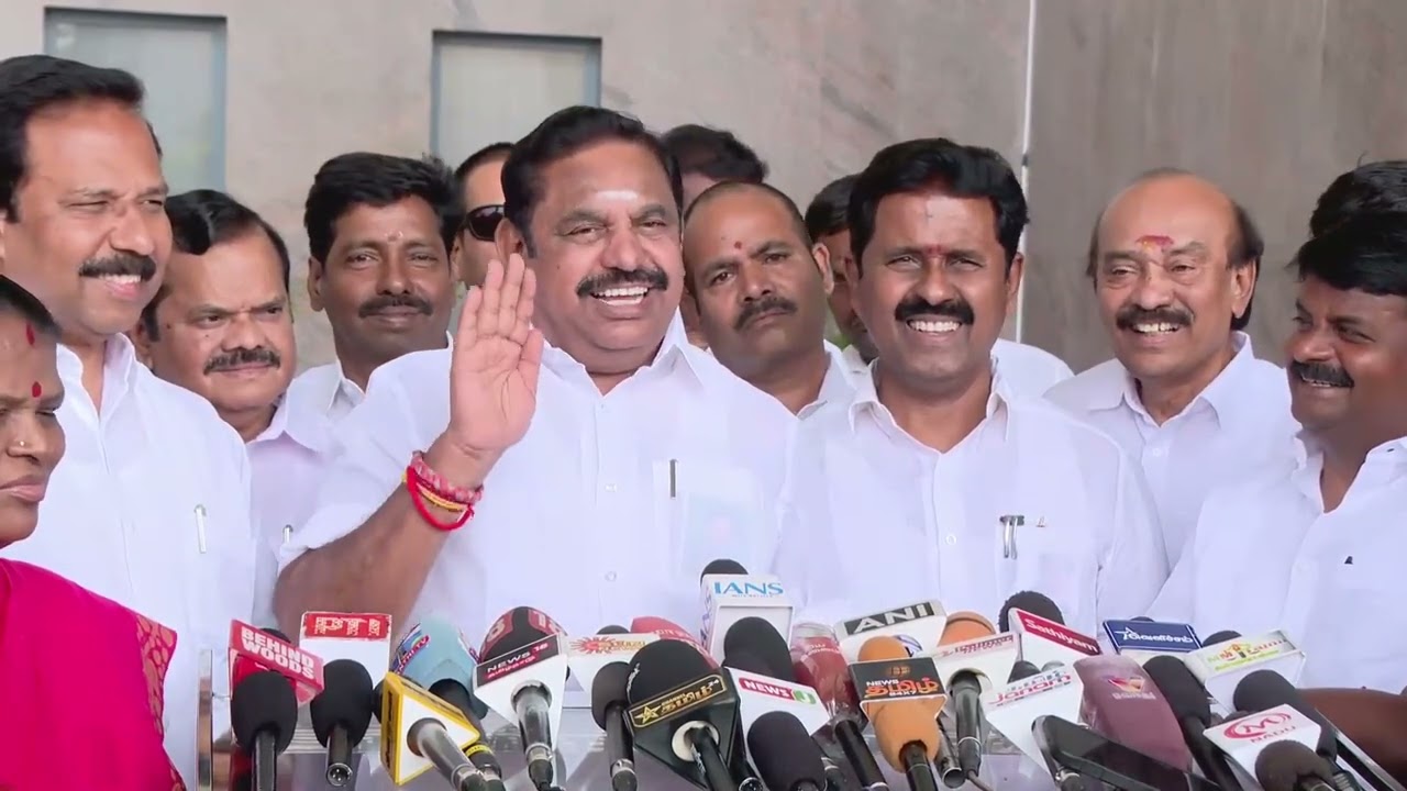 Mk Stalin தாக்கபட்டார் | EPS speech 