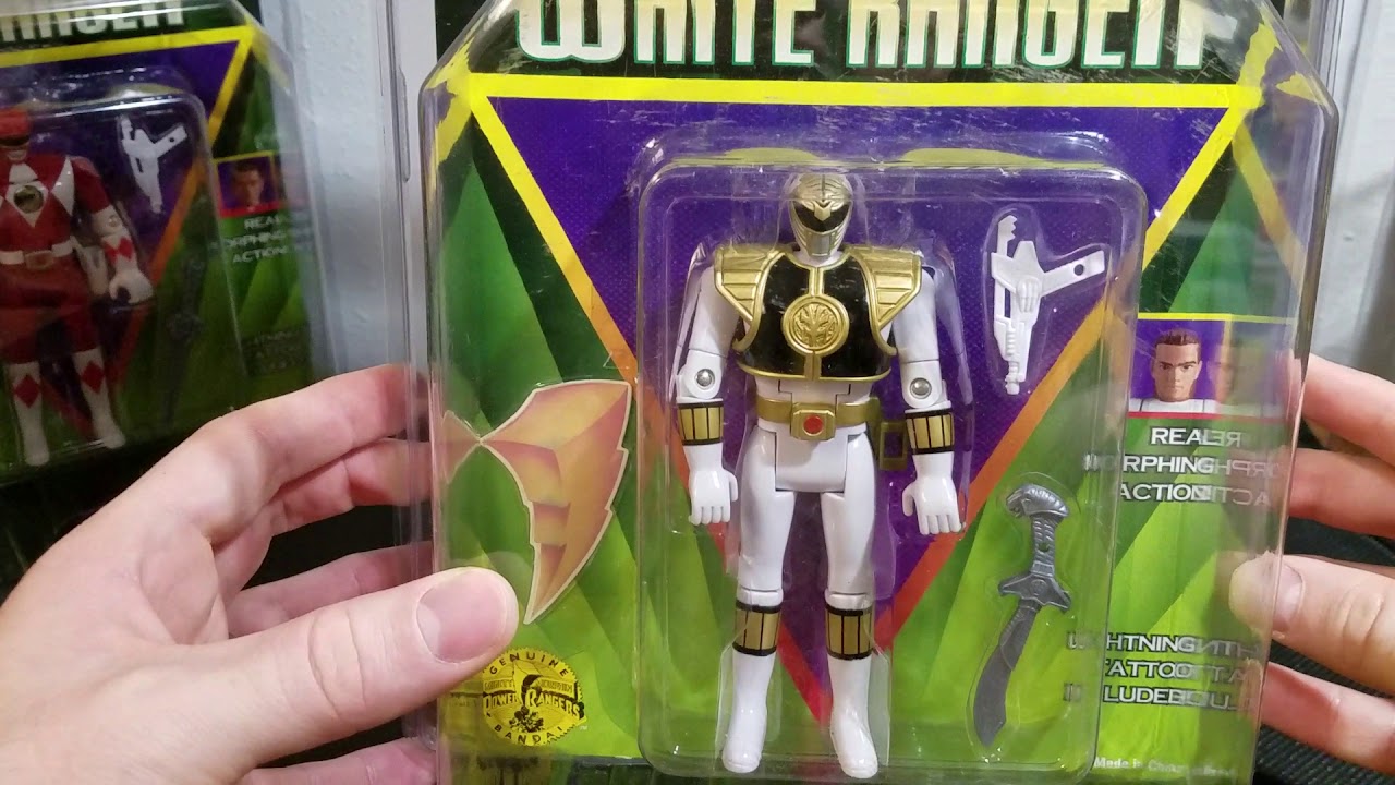 Mighty Morphin Power Rangers Series 2 Auto Morphin Rangers