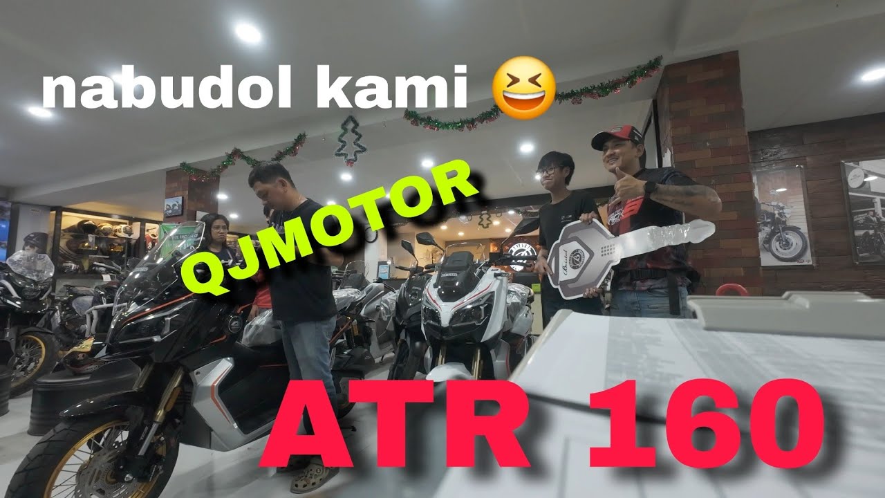 Na-LOVE AT FIRST SIGHT! Window shopping ng QJMotor Maxie 160 nauwi sa pagbili ng QJMotor ATR 160.