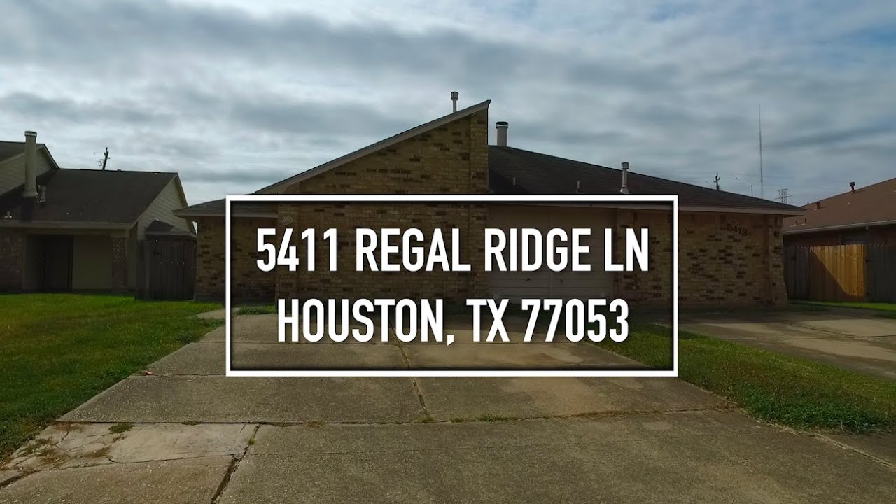5411 Regal Ridge Lane Houston, TX 77053