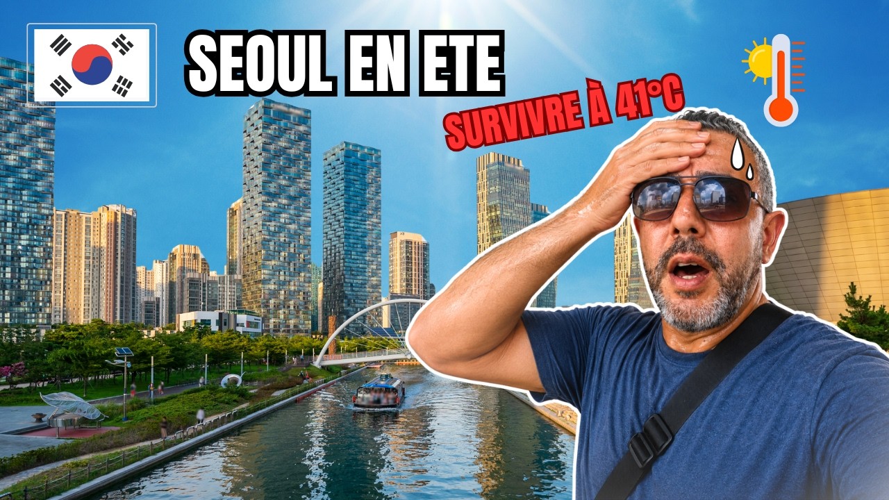 Séoul en été : comment survivre à 41°C et aimer cette ville (Corée du Sud)