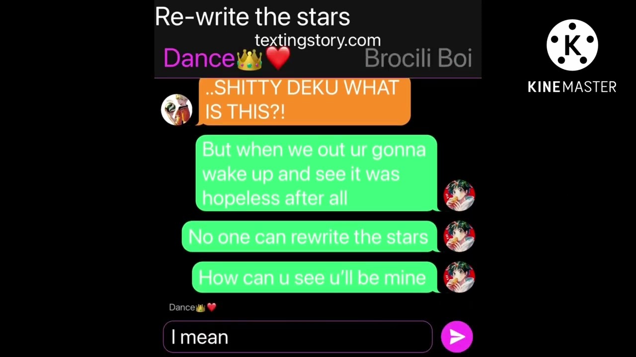 Rewrite the stars dabideku angst. Kinda out of tune. (NOT) lyric prank