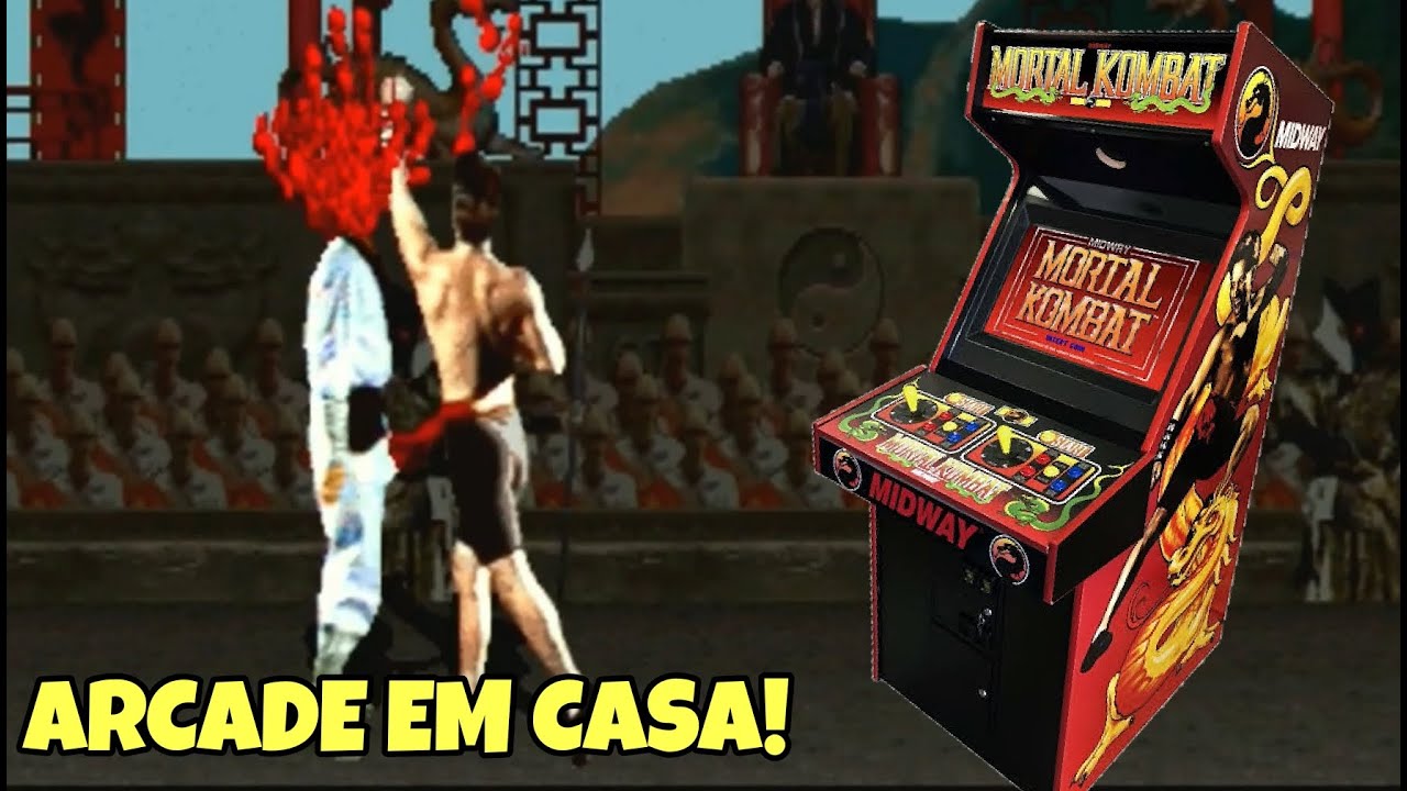 ARCADE DO MORTAL KOMBAT - O MAIS NOSTÁLGICO (TJ Fight) EP. 159