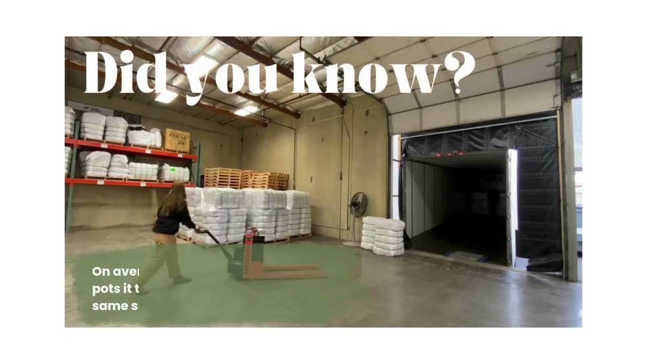 Root Pouch 15 pallet shipment, save on shipping and storage