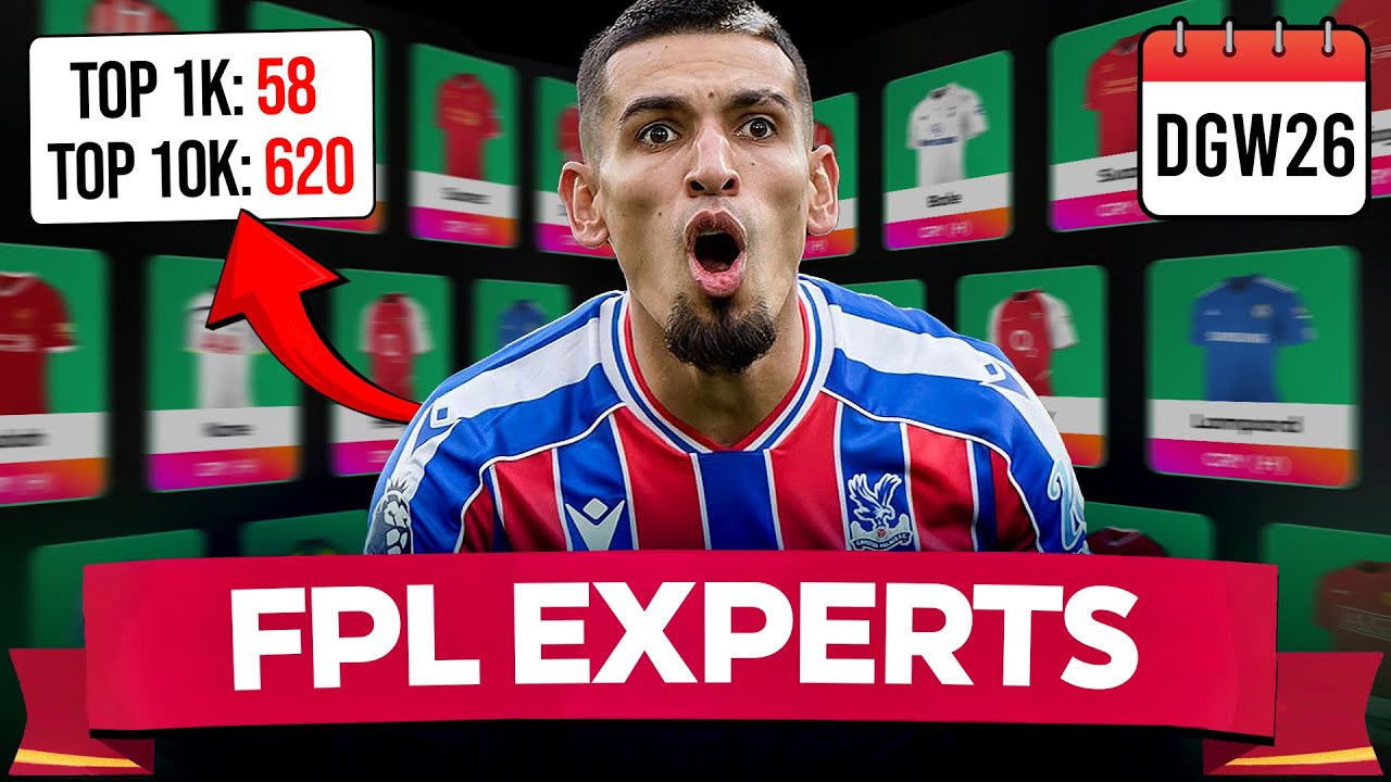 FPL GW26 EXPERTS TEAM ✅ TRIPLE CAPTAIN ACTIVE! 💥