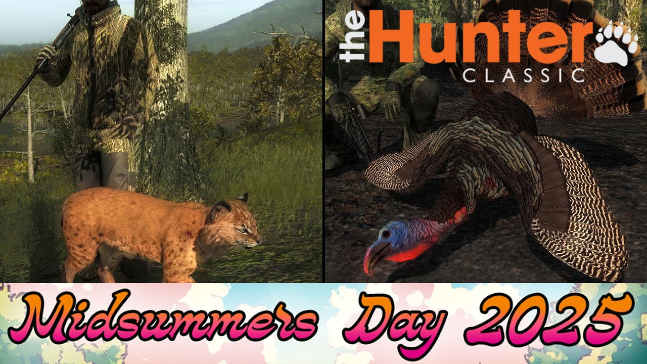 Midsummers Day 2025 Missions! theHunter: Classic!