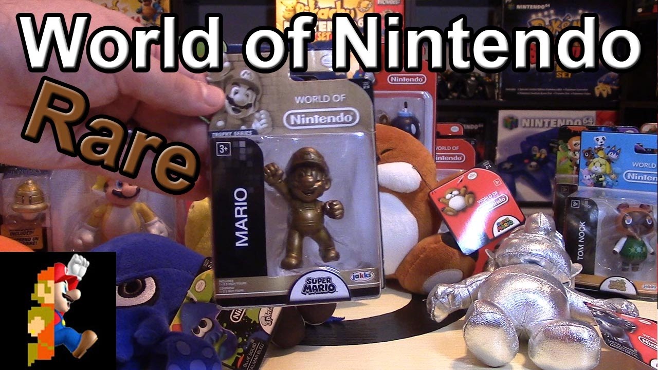 World of Nintendo Recent Collecting - Rare Trophy Mario! | Nintendo Collecting