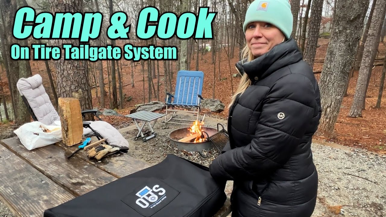 Winter Camping at GA State Park / On-Tire Tailgate System / Toilet Leak