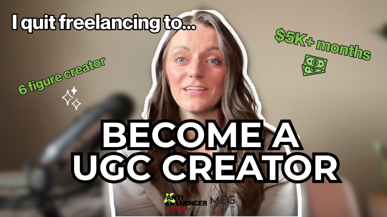 Become a UGC CREATOR THIS MONTH | How to Become a UGC Creator in 2026 (Step-by-Step Beginner Guide)