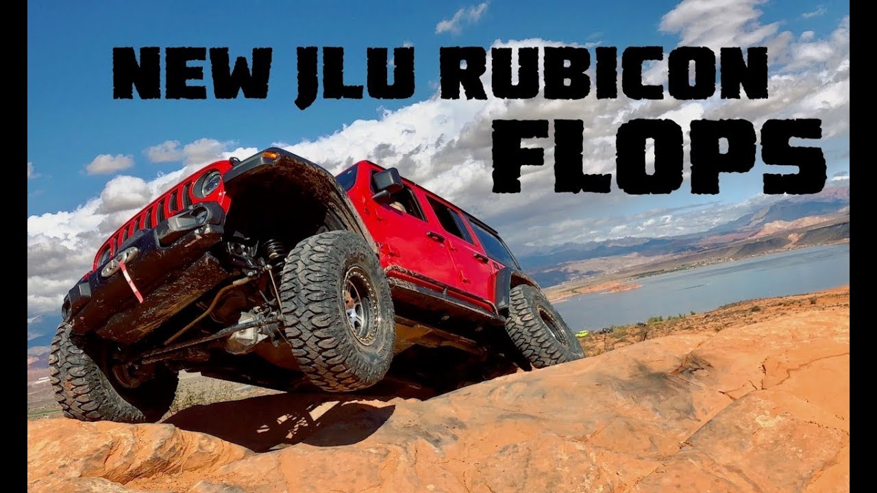 New Jeep Wrangler JLU Rubicon FLOPS on Double Sammy at Trail Hero!