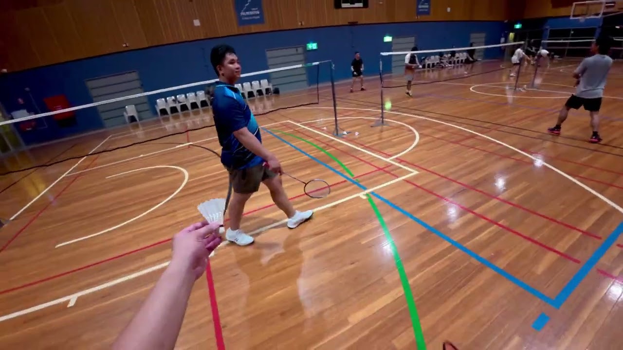 Social Night | Badminton | POV| Jesse & Ezekiel vs Jono & Vhannez