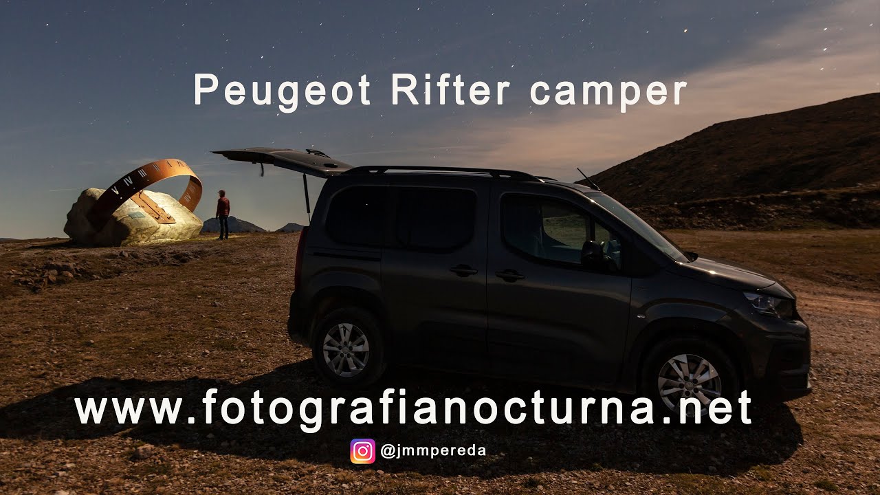 Peugeot Rifter Camper (Versión Julio 2020)