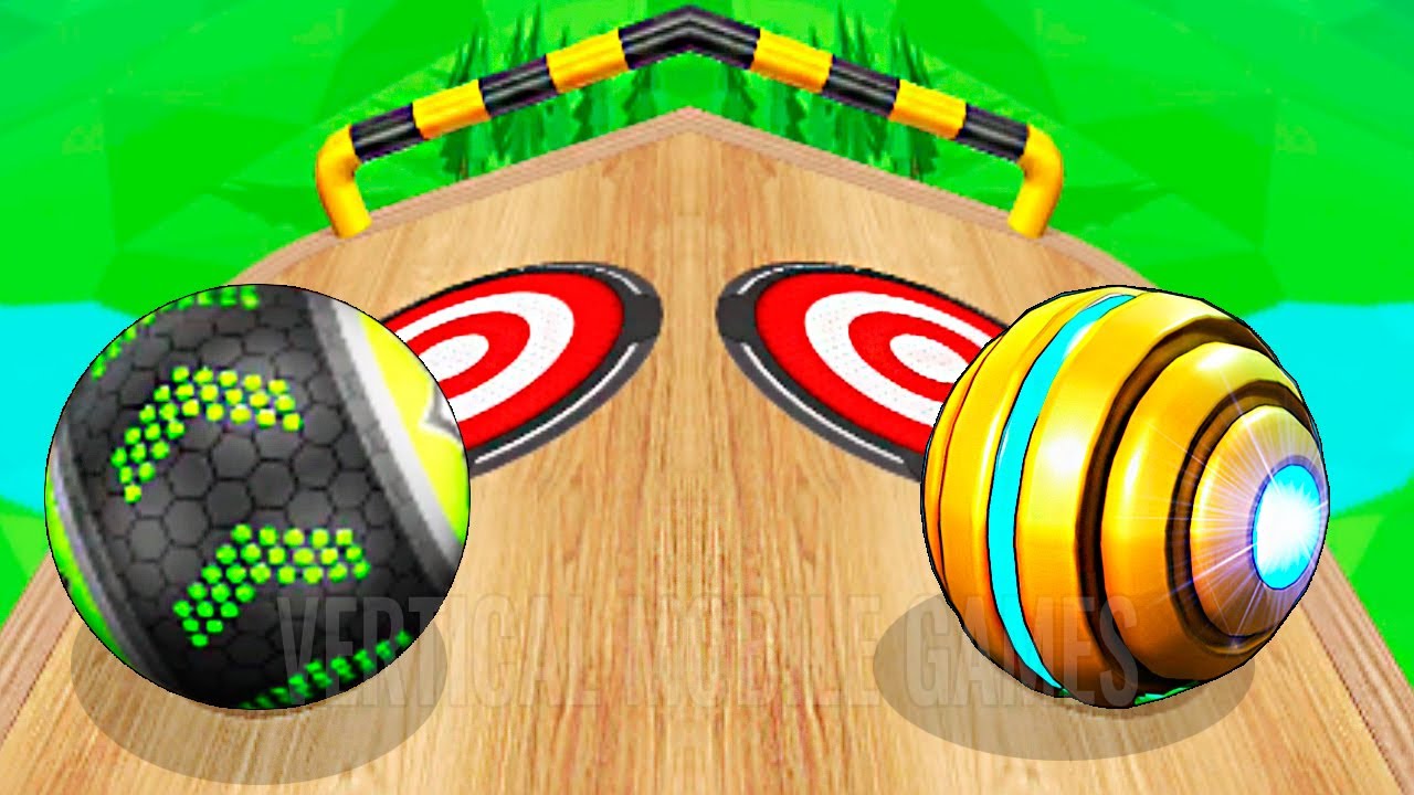 Going Balls vs Gears Forever - Fun Race Long Double Ball Run