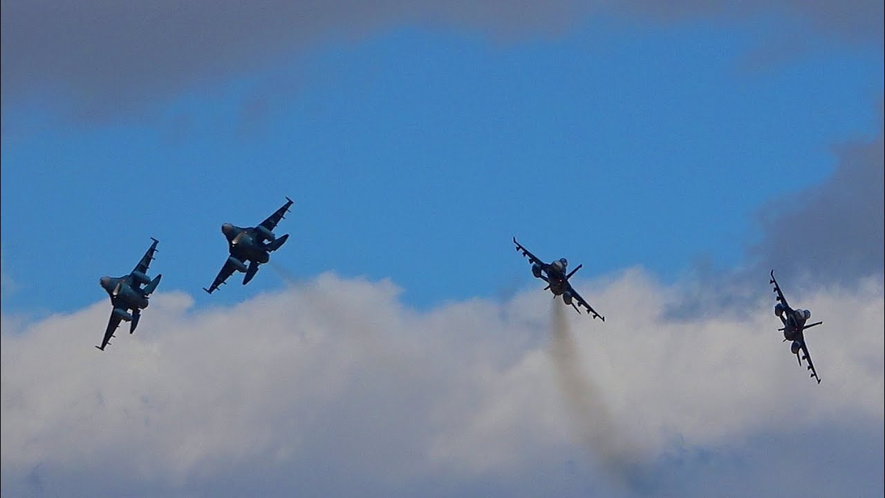 【百里基地】F2によるAGG 航空祭練習 途中でミッションキャンセルに