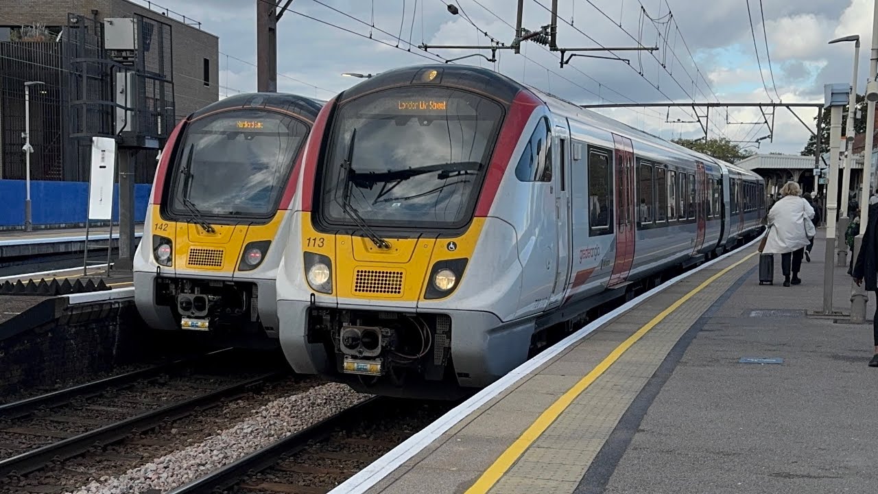 Trains at Hackney Downs, WAML, 10/10/24