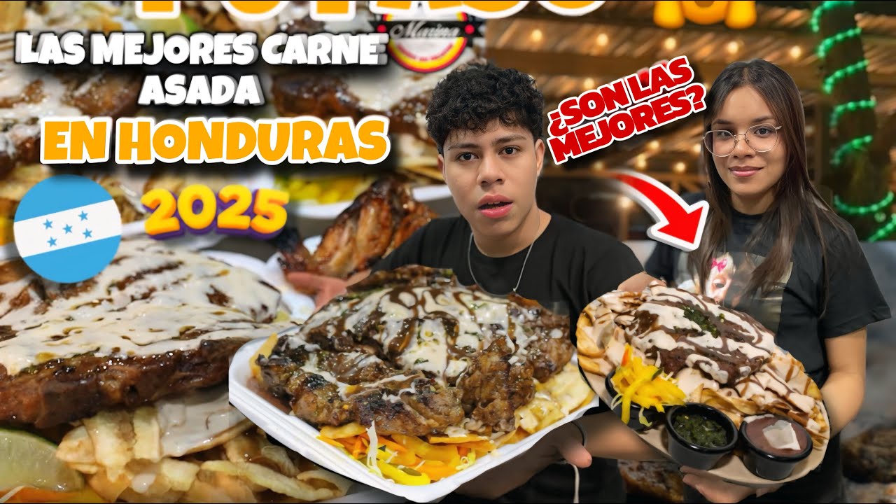 ¡PROBANDO¡ LOS MEJORES ASADOS DE TODA HONDURAS -vlog