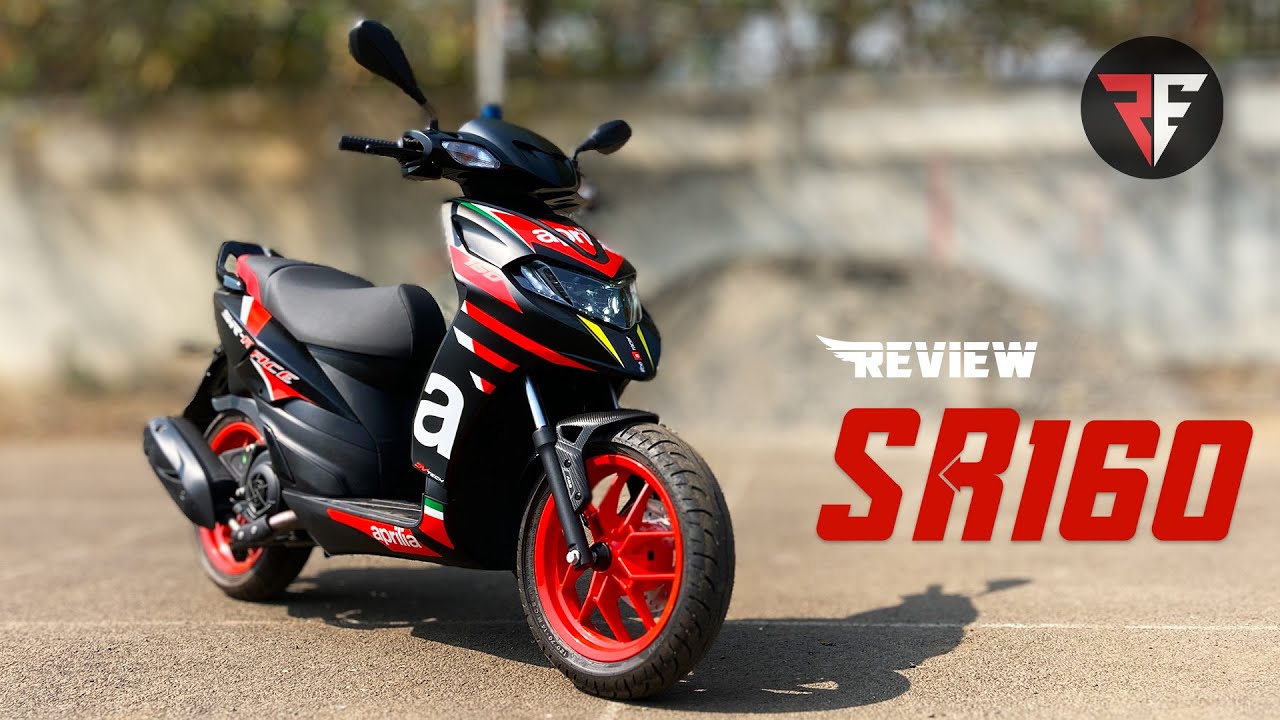 Aprilia SR160 - The Sports Scooter Review | Performance & Top Speed - Rev Explorers