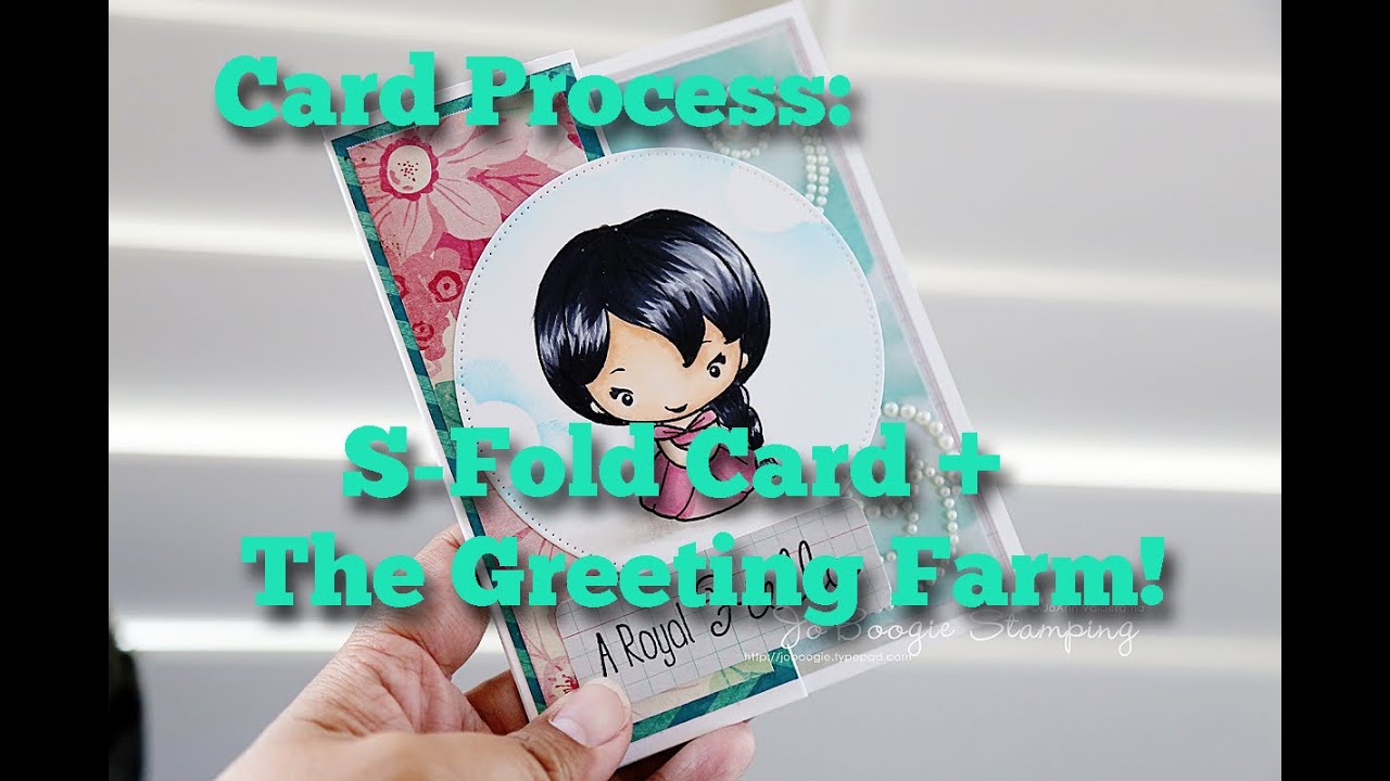 TGF Stamp Kit Review + S-Fold Card Process!