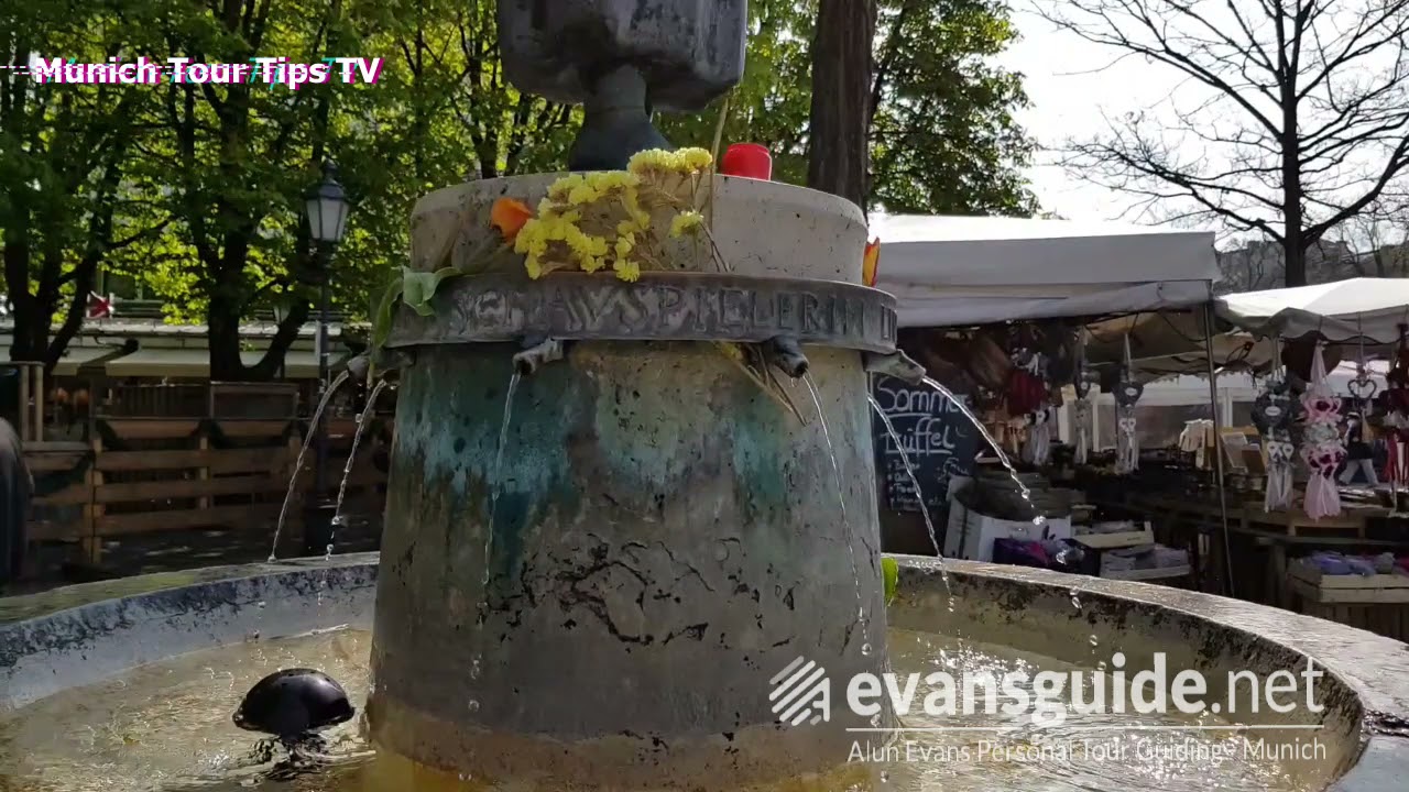 Munich Virtual Walking Tour | Marienplatz-Viktualienmarkt
